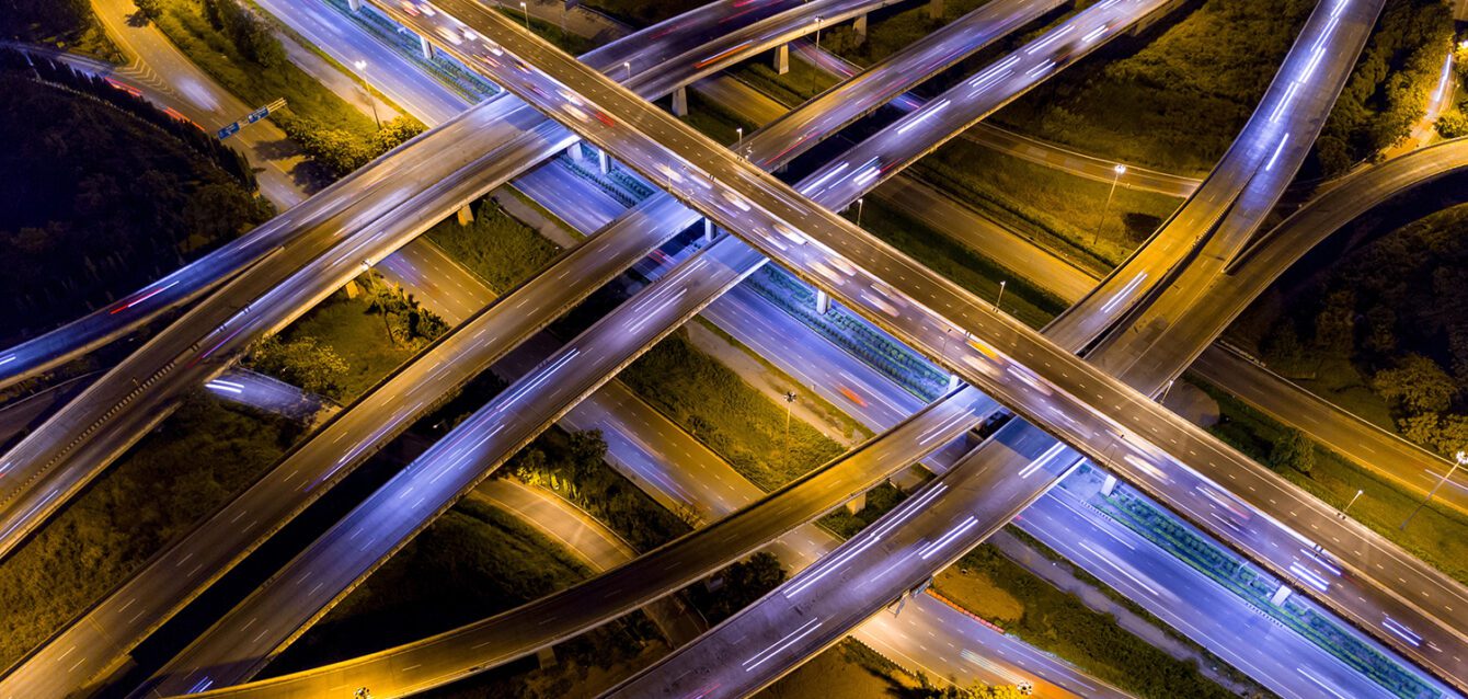 Interconnected highways